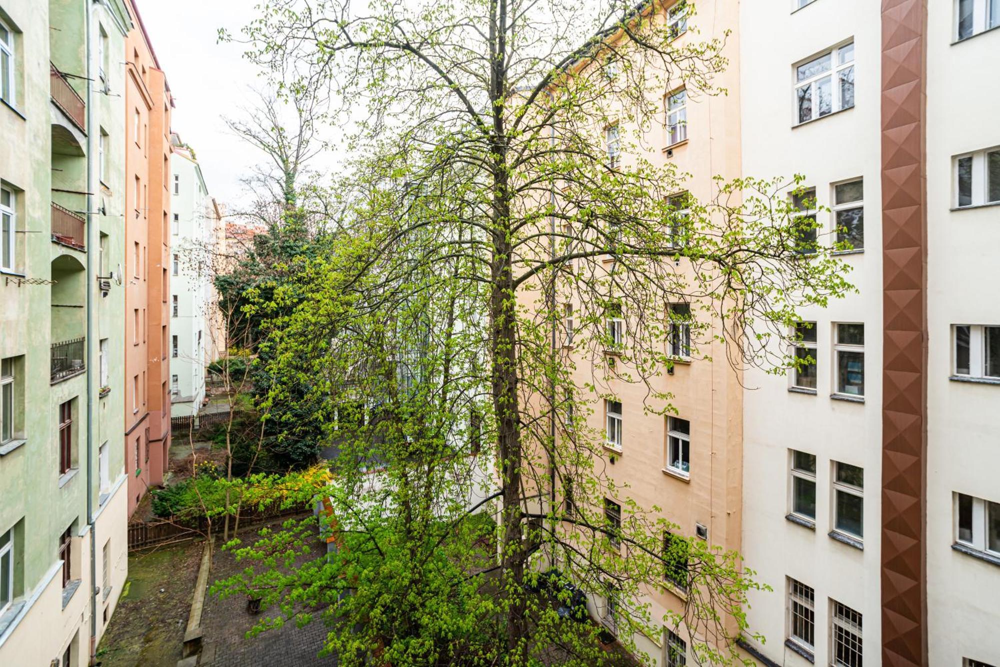 Designer Two-bedroom With Terrace Apartment Prague